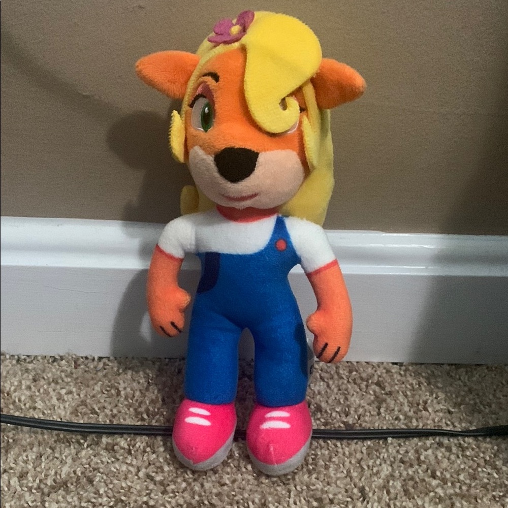 Phunny Crash Bandicoot Coco Plush “8” Good Condition